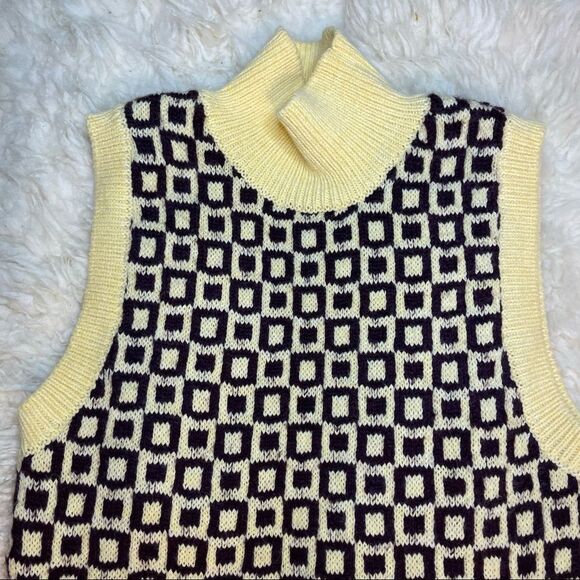 NWT ZARA GEOMETRICAL JACQUARD KNIT DRESS - Picture 16 of 16